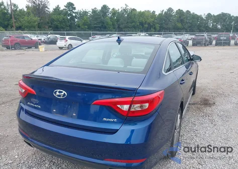 2016 Hyundai Sonata Sport из США, поврежденный, VIN 5NPE34AF5GH280891